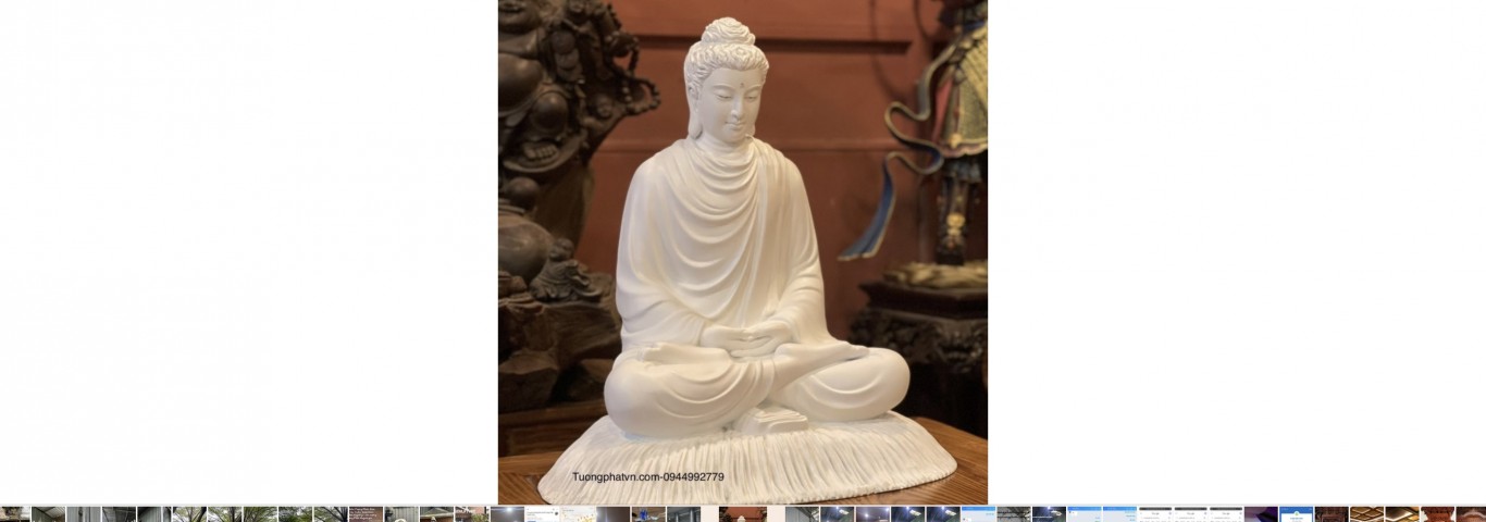 Tượng Phật Bổn Sư Thích Ca Tay Thiền - Sáng Tác Điêu Khắc : M.r Huỳnh Như Ý chủ xưởng Sản Xuất Tượng