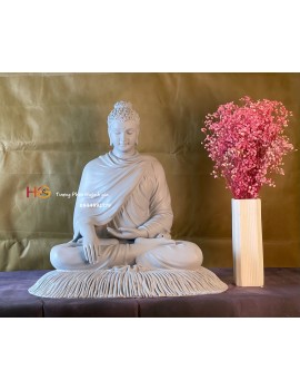 Tượng Phật Bổn Sư Thích ca 1m - 1,5m - 2m - 3m ,chất liệu : composite - Đồng - gỗ .